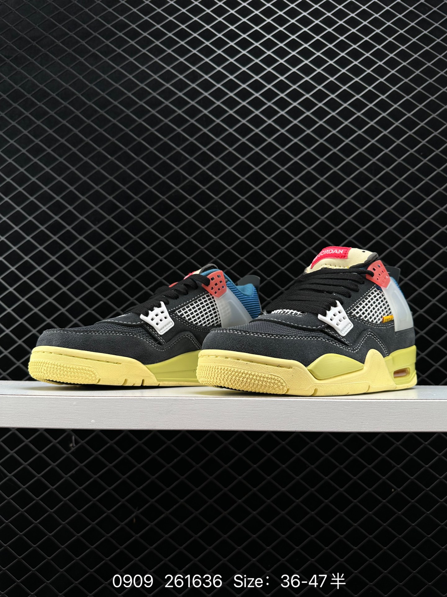 Union x Air Jordan 4 Retro SP “Off Noir”